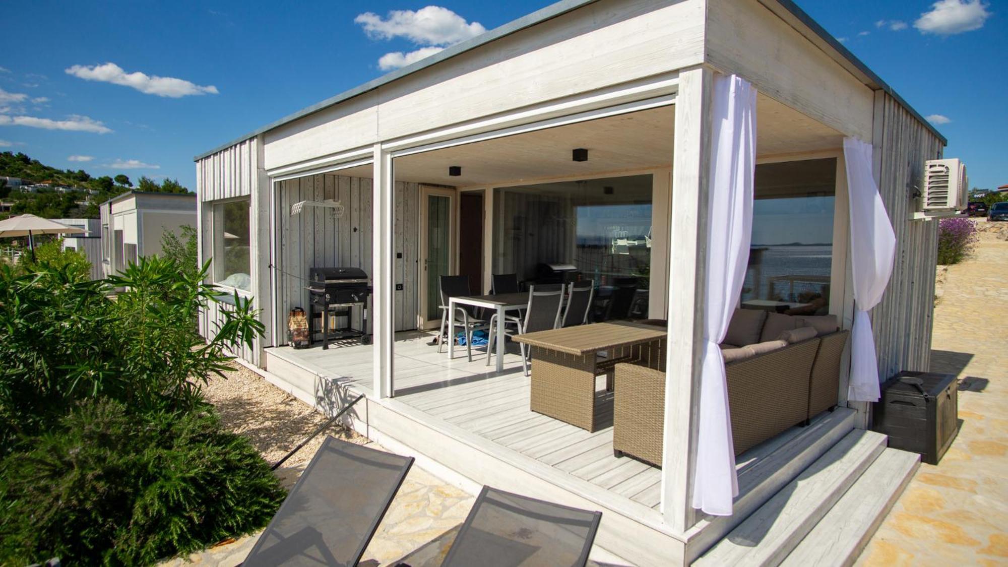 Buqez Vila Hajda 16 - Second Row Direct On The Beach Drage Exterior foto